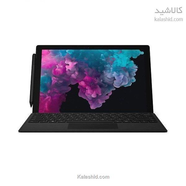 تبلت مایکروسافت مدل Surface Pro 6 - QMW به همراه کیبورد Black Type Cover